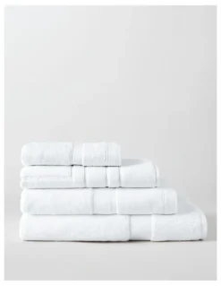 Heritage Luxury Egyptian Towel Range in White