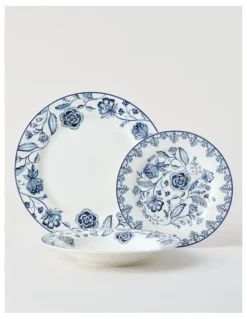 Heritage Mazarine 12pc Dinner Set in Blue