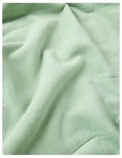 Heritage Reversible Sherpa Blanket in Sage