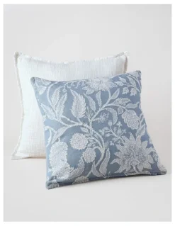 Heritage Sabine Cushion in Blue