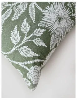 Heritage Sabine Cushion in Sage