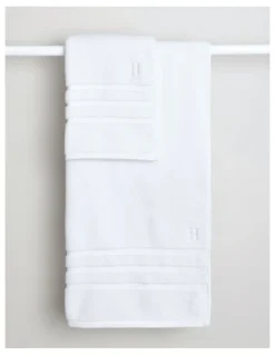 Heritage Super Plush Cotton Towels in White