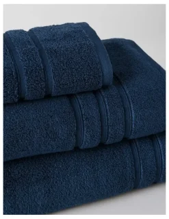 Heritage Super Plush Cotton Towels in Navy