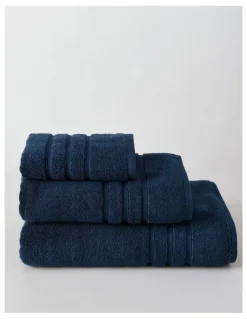 Heritage Super Plush Cotton Towels in Navy