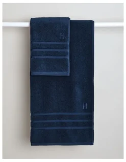 Heritage Super Plush Cotton Towels in Navy