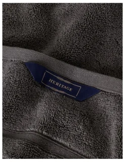 Heritage Super Plush Cotton Towels in Charcoal
