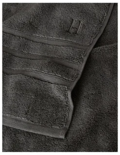 Heritage Super Plush Cotton Towels in Charcoal