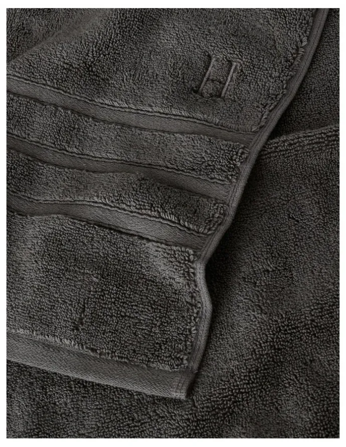 Heritage Super Plush Cotton Towels in Charcoal