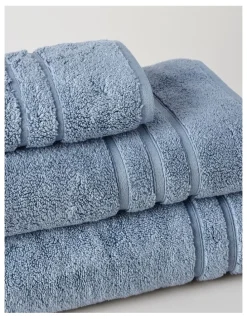 Heritage Super Plush Towels in Mid Blue