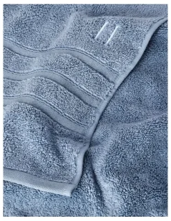 Heritage Super Plush Towels in Mid Blue