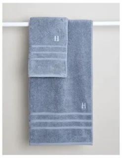 Heritage Super Plush Towels in Mid Blue