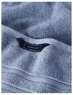 Heritage Super Plush Towels in Mid Blue