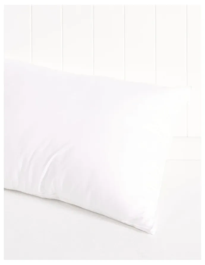 Heritage Supersoft Gusseted Pillow in White