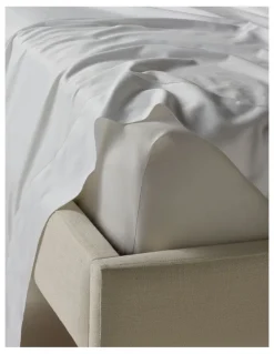 Heritage 400TC Egyptian Cotton Sateen Sheets in White