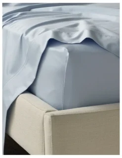 Heritage 1000TC Finest Cotton Sheet Set in Baby Blue
