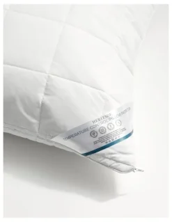 Heritage Temperature Control Pillow Protector in White