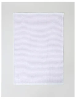 Heritage Terry Back Tea Towel Set of 4 Pink