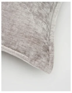 Heritage Valerie Velvet Cushion 50x50cm in Silver
