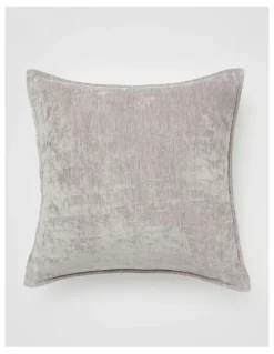 Heritage Valerie Velvet Cushion 50x50cm in Silver