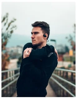HiFuture Future Mate Open Ear Air Conduction Headphones in Black