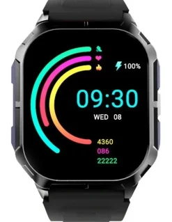 HiFuture Ultra3 Sports Smart Watch in Thunder Black