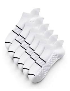 High Heel Jungle Cushion Support Sport Socks Pack of 3 in White