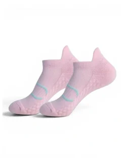 High Heel Jungle Cushion Support Sport Socks Pack of 3 in Pink