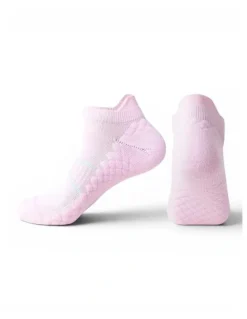 High Heel Jungle Cushion Support Sport Socks Pack of 3 in Pink