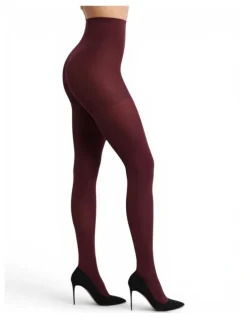 High Heel Jungle 80 Denier Velvet Opaque Tights