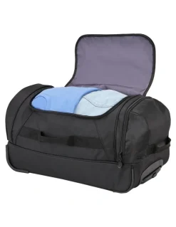 High Sierra Boxed Wheeled Duffle Boxed 55cm Carry-on Wheeled Duffle in Black