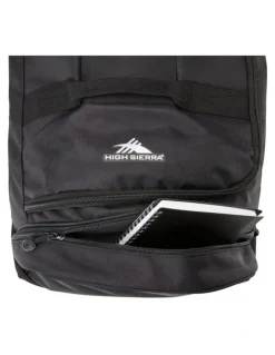 High Sierra Boxed Wheeled Duffle Boxed Large Wheeled Duffle 81cm in Black