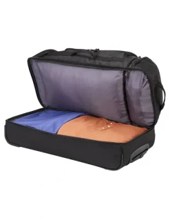 High Sierra Boxed Wheeled Duffle Boxed 71cm Medium Wheeled Duffle in Black