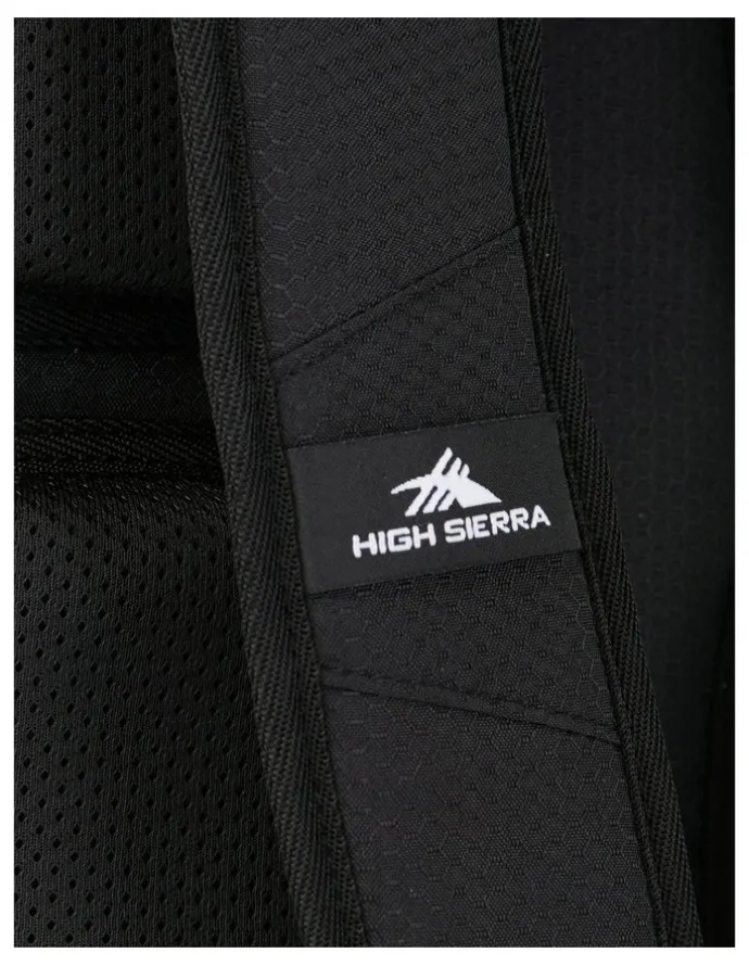 High Sierra Crossover Backpack in Black
