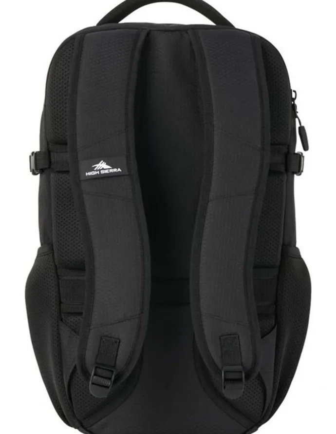 High Sierra Crossover Backpack in Black