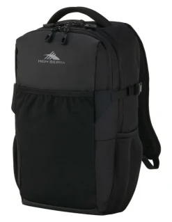 High Sierra Crossover Backpack in Black