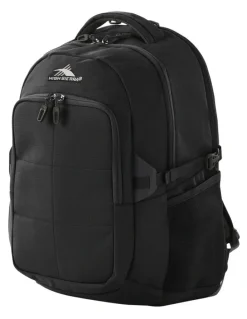 High Sierra Trooper Backpack in Black