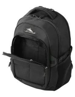 High Sierra Trooper Backpack in Black
