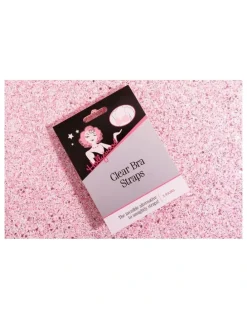 Hollywood Fashion Secrets Bra Straps 3 Pack in Clear