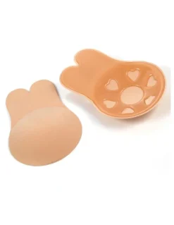Hollywood Fashion Secrets Perky Bunnies Lift And Conceal C-D Cup in Nude