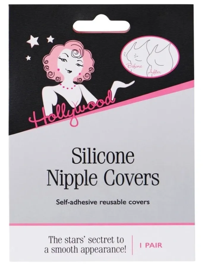Hollywood Fashion Secrets Silicone Nipple Covers in Natural