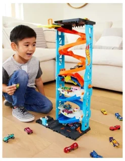 Hot Wheels City Transforming Race Tower Playset