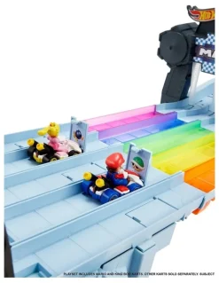Hot Wheels Mario Kart Rainbow Road in Multi