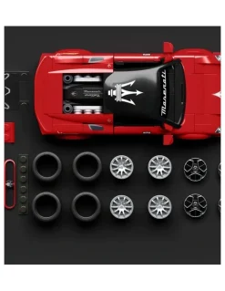 Hot Wheels Mattel Brick Shop Maserati MC20 Building Toy Kit