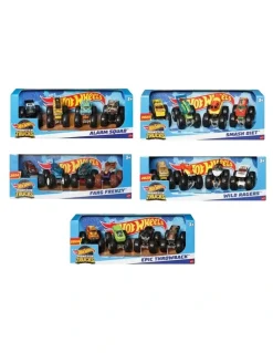 Hot Wheels Monster Trucks 4-Pack in Assorted