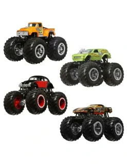 Hot Wheels Monster Trucks 4-Pack in Assorted