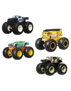 Hot Wheels Monster Trucks 4-Pack in Assorted