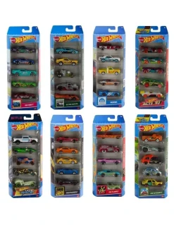 Hot Wheels 5 Pack Car Gift