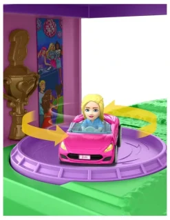 Hot Wheels RacerVerse Barbie Spiral Race Track Set