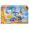 Hot Wheels Stunt Tracks Mid-Air Crash Playset