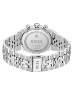 Hugo Boss Candor Prime Stainless Steel Dial Watch in Black
